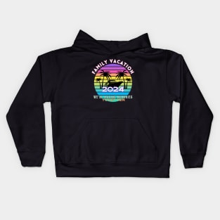 Family Vacation 2024 Kids Hoodie
